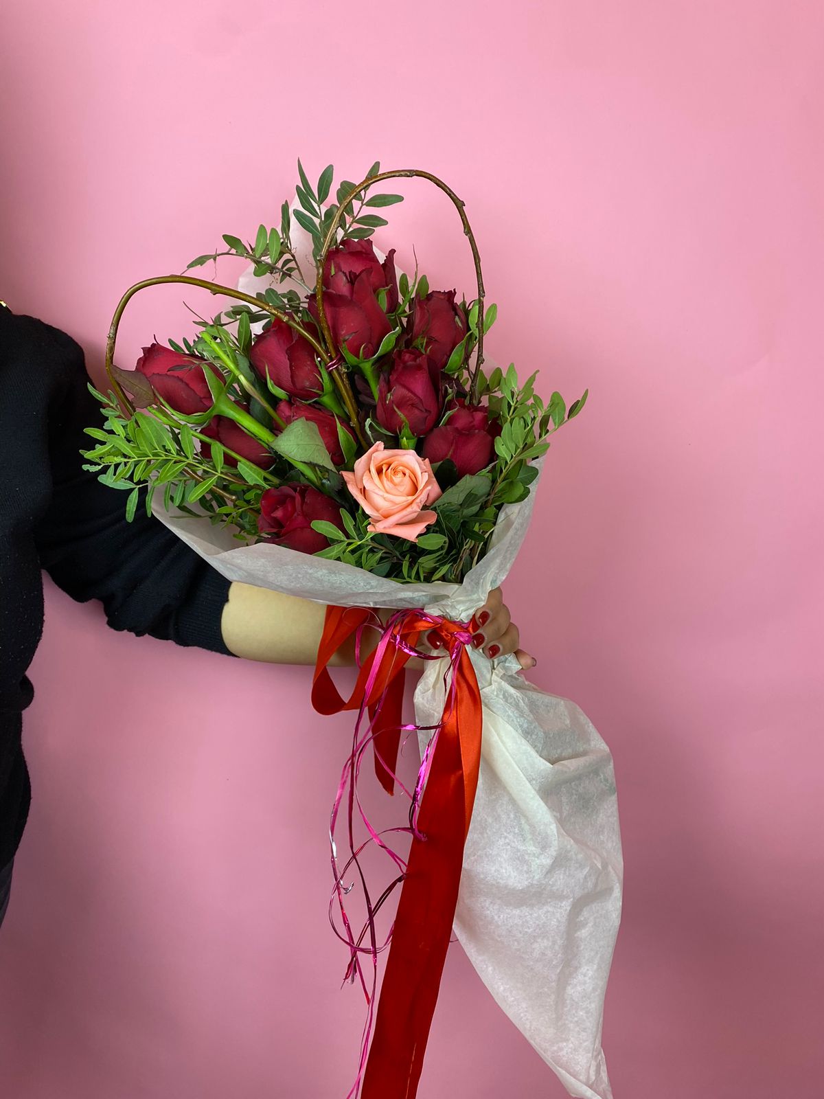 Bouquet de Roses Rouges